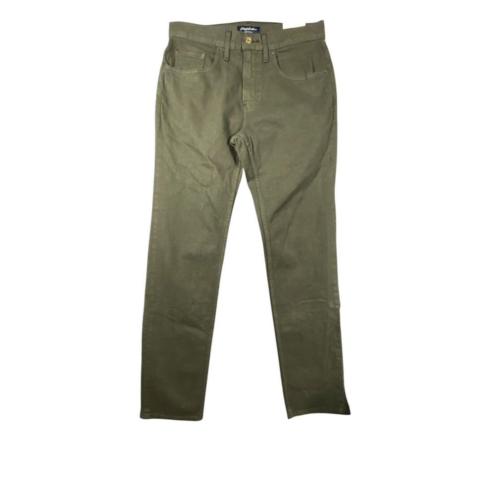 Flag & Anthem Mens‎ Premium Goods Nashville Straight Army Green Size 29/34
